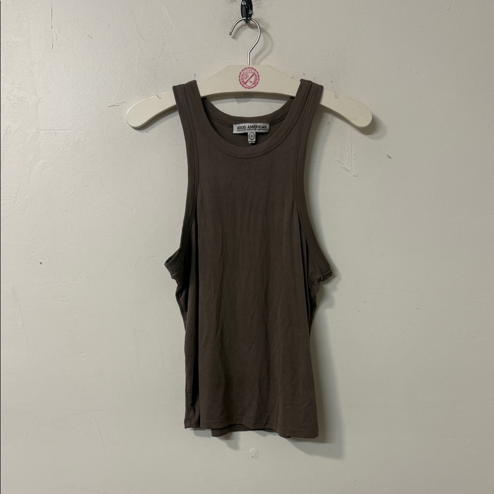Good American Brown Tank Top